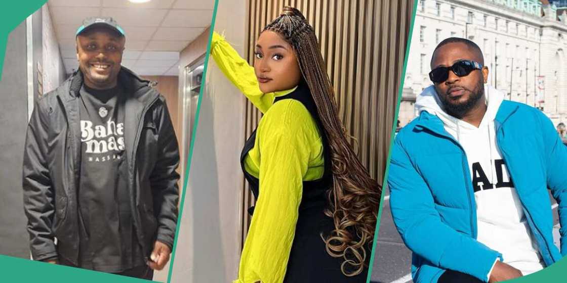 Isreal DMW and ex- wife Sheila, Tunde Ednut Isreal DMW and ex- wife Sheila, Tunde Ednut