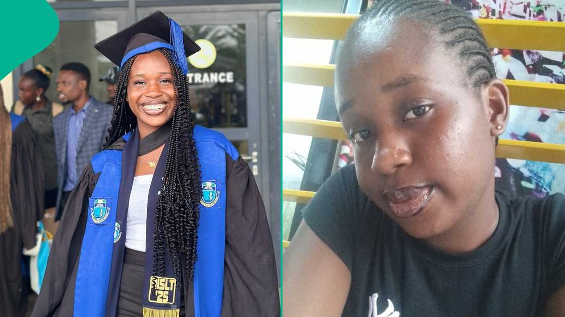 An unemployed female graduate opens up provision store