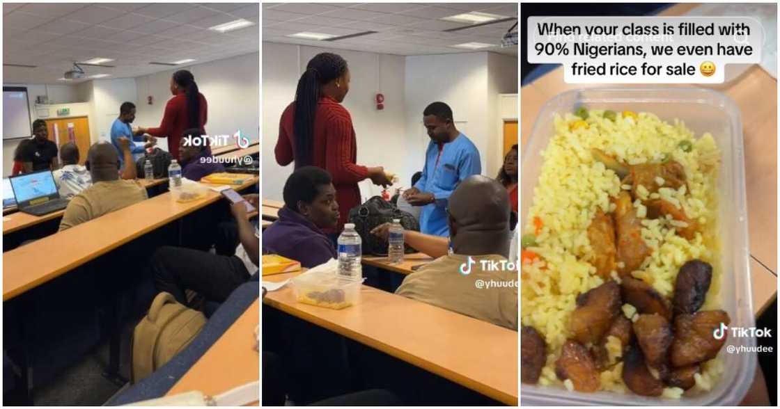 Nigerian lady sells fried rice in UK, cooked rice in UK class Nigerian lady sells fried rice in UK, cooked rice in UK class