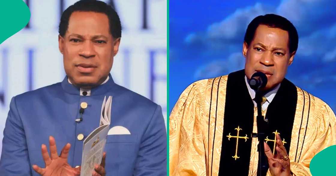 Renowned Nigerian Pastor Chris Oyakhilome addresses gospel singers