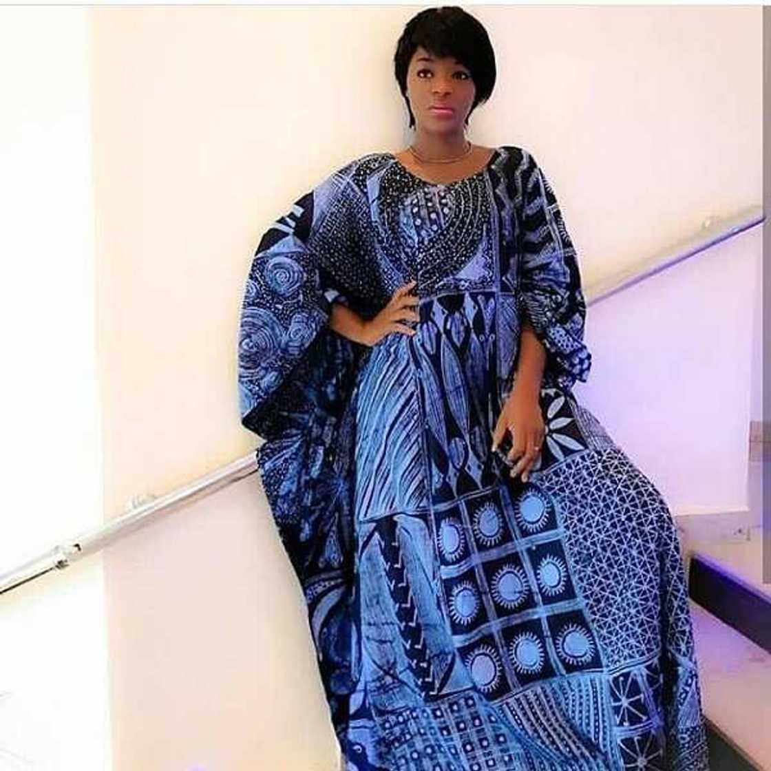 Adire styles for ladies: kaftan Adire styles for ladies: kaftan