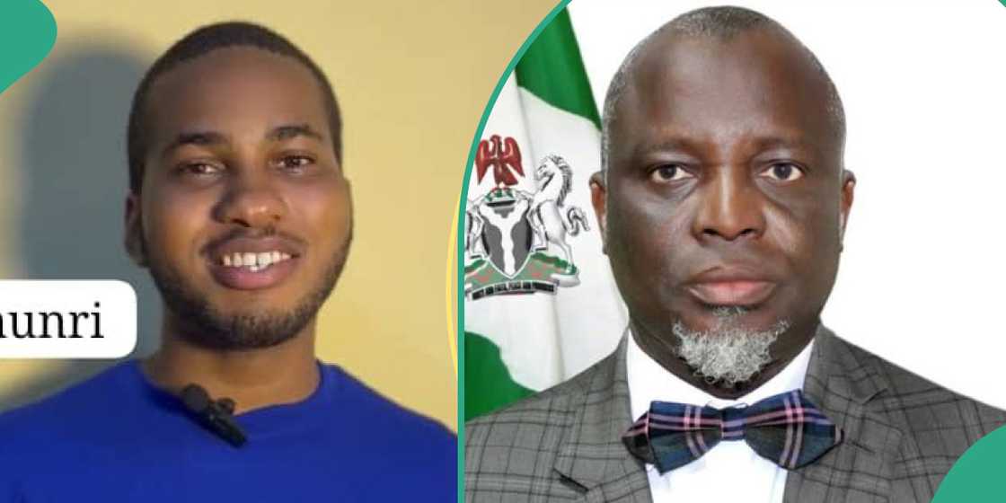 JAMB registrar Ishaq Oloyede and 2025 UTME top scorer Chinedu Okeke JAMB registrar Ishaq Oloyede and 2025 UTME top scorer Chinedu Okeke