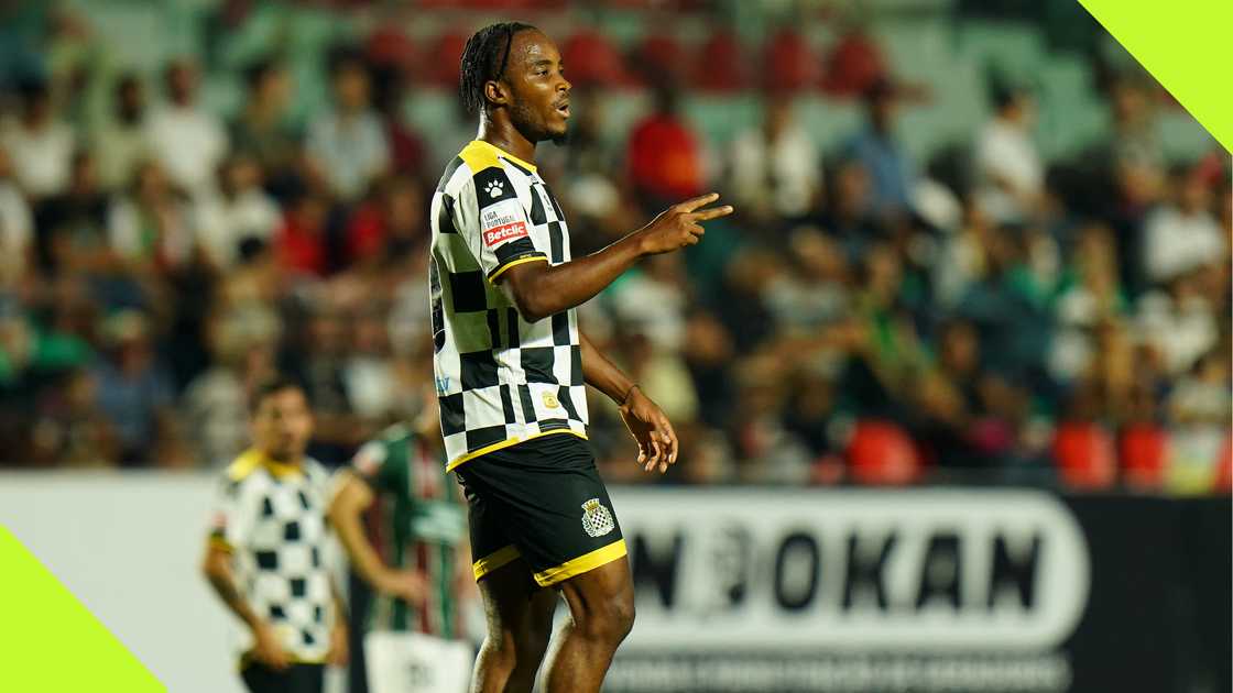 Bruno Onyeamachi scores for Portuguese club, Boavista Bruno Onyeamachi scores for Portuguese club, Boavista