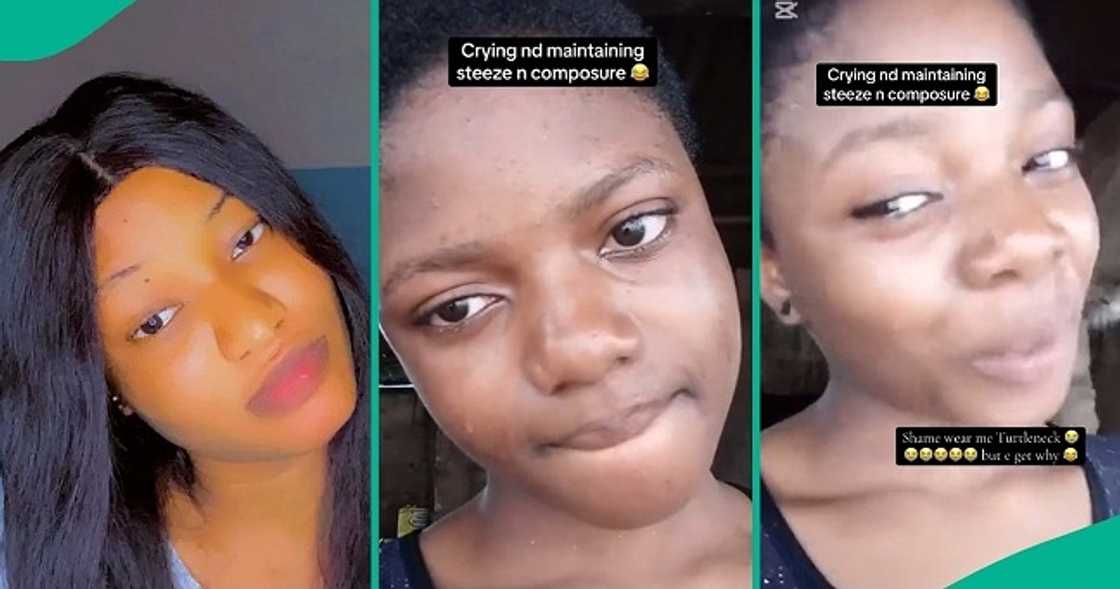 Lady embarassed after coming across the old video she sent to her ex-boyfriend. Lady embarassed after coming across the old video she sent to her ex-boyfriend.