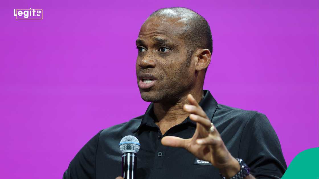 Sunday Oliseh, Nigeria, Super Eagles, Doha, Qatar. Sunday Oliseh, Nigeria, Super Eagles, Doha, Qatar.