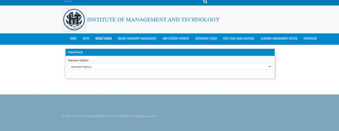 IMT Enugu admission portal login IMT Enugu admission portal login