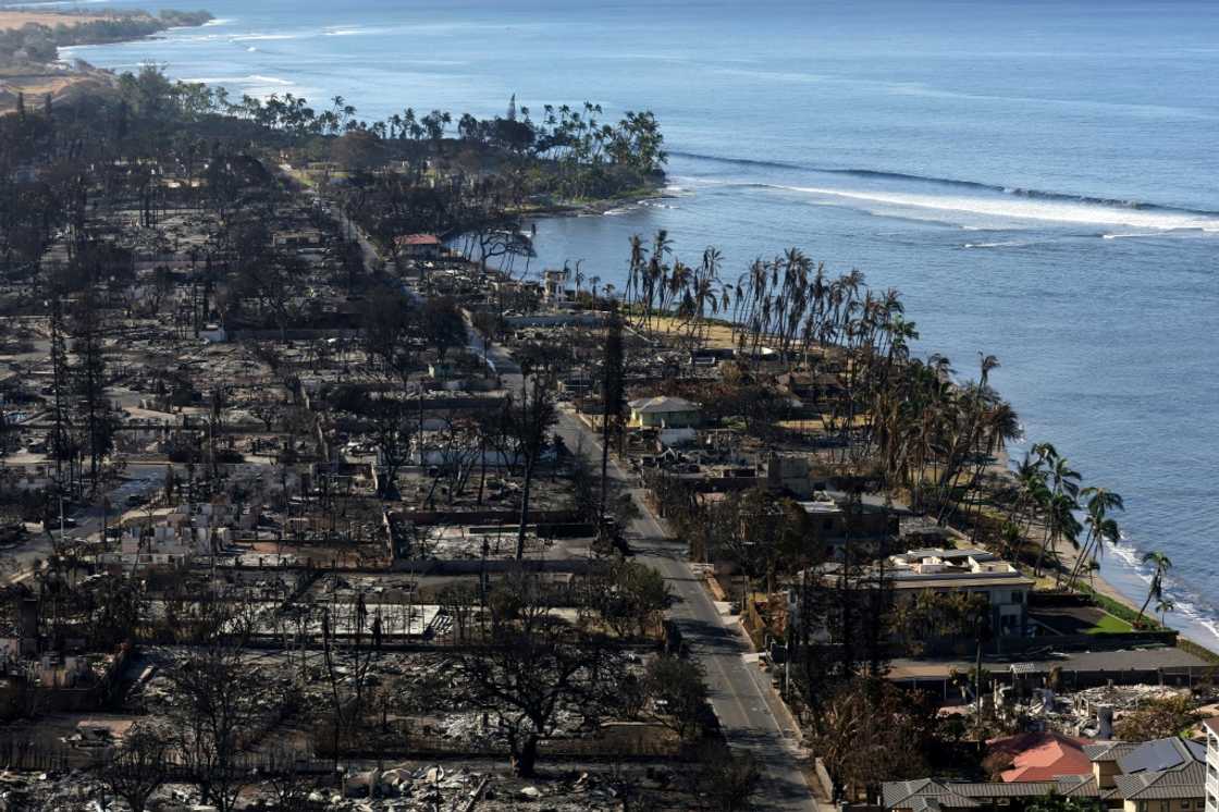 Wildfires that devastated the Hawaiian island of Maui a year ago moved so quickly some people plunged into the ocean to survive