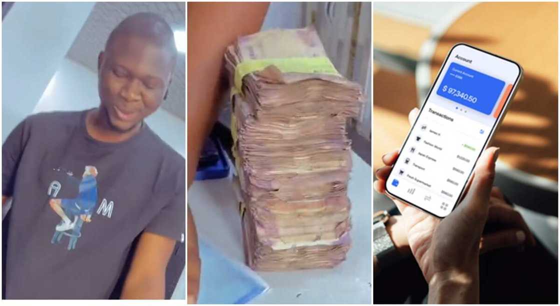 Photos of a man who bought iPhone X. Photos of a man who bought iPhone X.