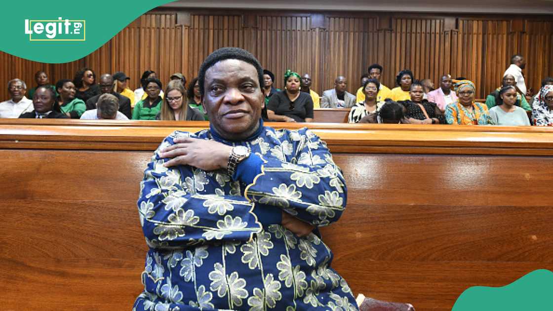 Omotoso was arrested and jailed for eight years on charges including rape, sexual exploitation, and human trafficking Omotoso was arrested and jailed for eight years on charges including rape, sexual exploitation, and human trafficking