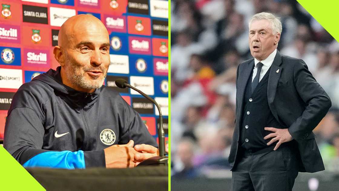 Real Madrid boss Carlo Ancelotti is confident new Chelsea boss Enzo Maresca will do well