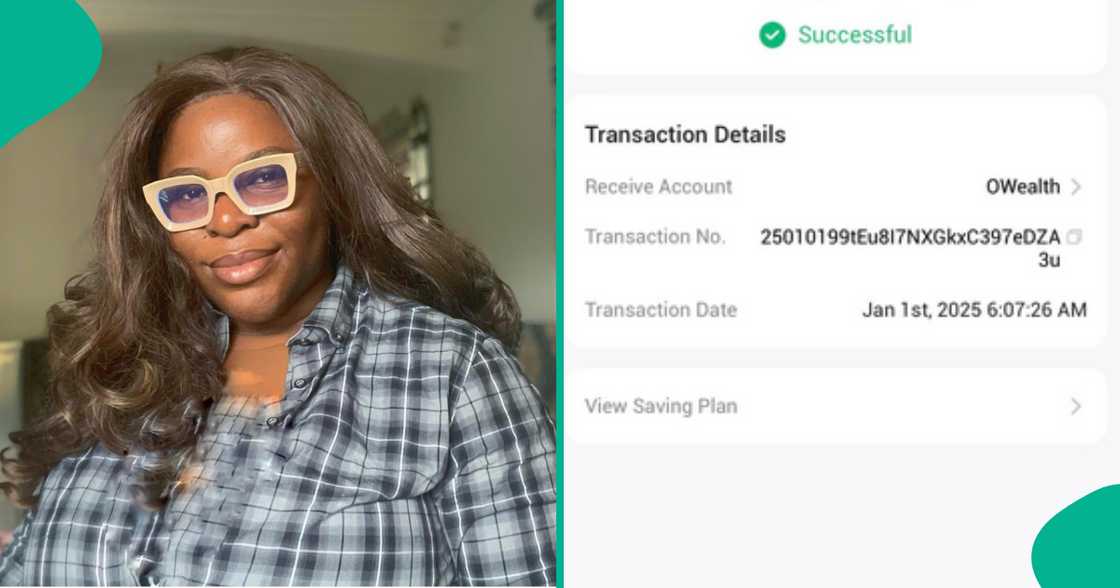Lady displays huge amount plus interest OPay paid her after saving N1k daily for months Lady displays huge amount plus interest OPay paid her after saving N1k daily for months