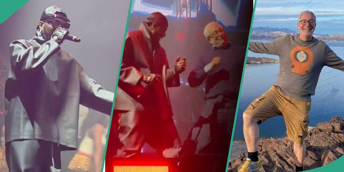 Clips of Il Biro attending Kizz Daniel's concert goes viral. Clips of Il Biro attending Kizz Daniel's concert goes viral.
