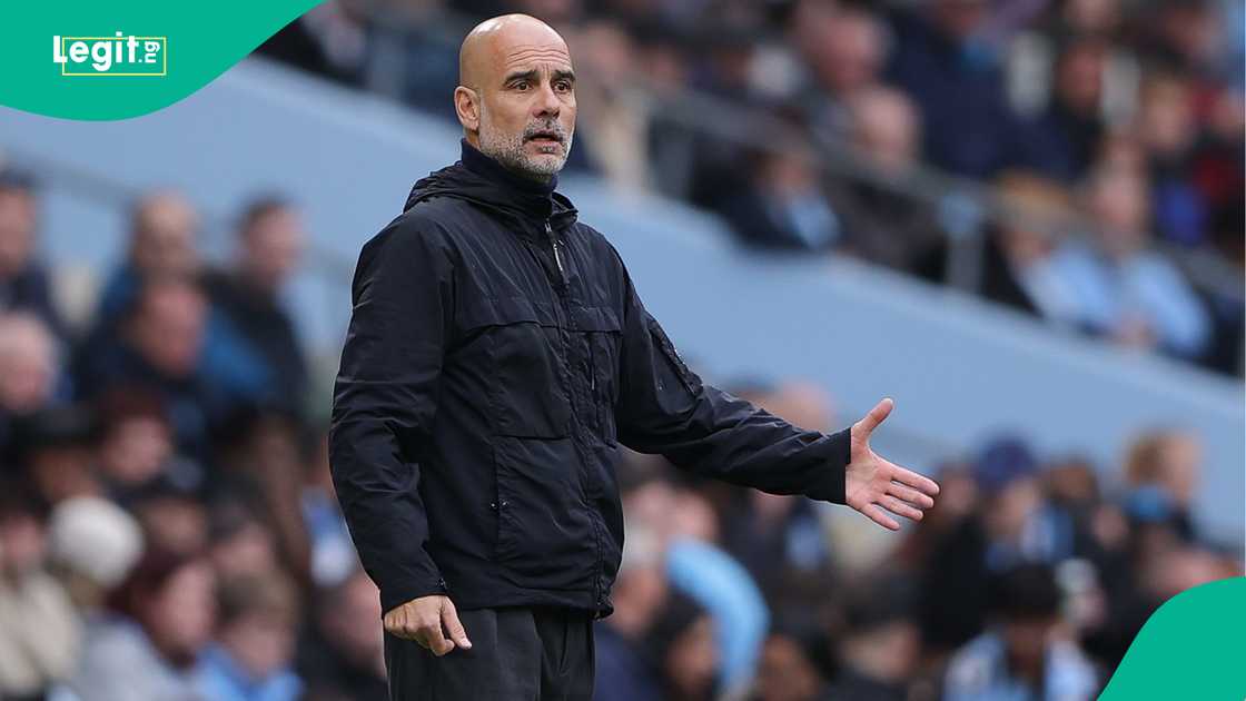 Pep Guardiola, Manchester City, Brentford, Premier League, England. Pep Guardiola, Manchester City, Brentford, Premier League, England.
