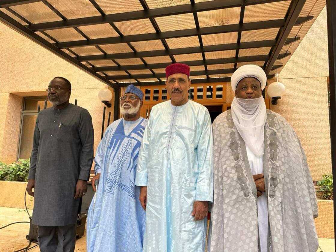 Niger Republic/Abdulsalami Abubakar/ECOWAS/President Mohamed Bazoum Niger Republic/Abdulsalami Abubakar/ECOWAS/President Mohamed Bazoum