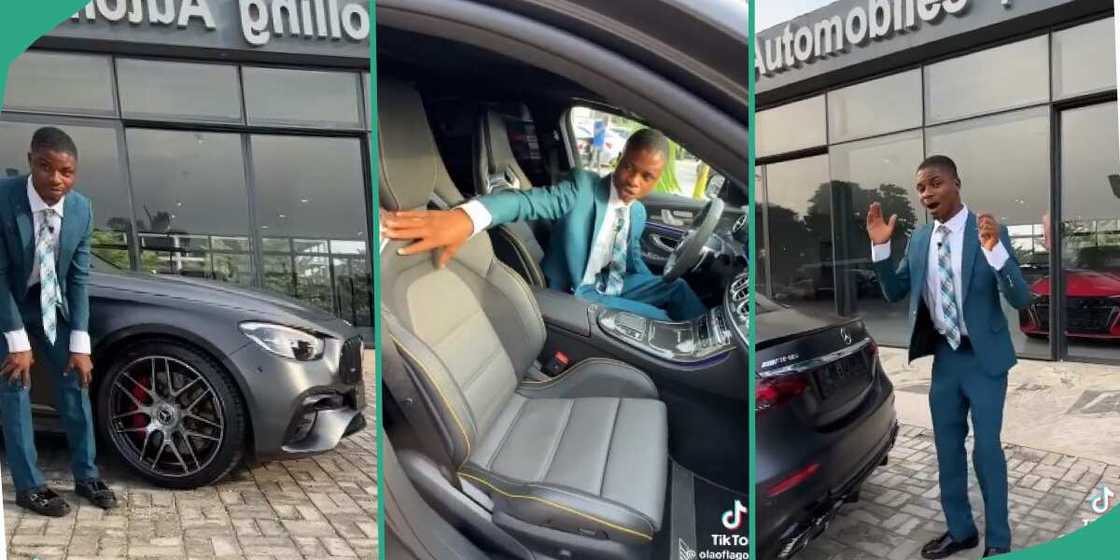 Nigerians impressed after watching emerging video of Ola of Lagos talking about N195m car Nigerians impressed after watching emerging video of Ola of Lagos talking about N195m car