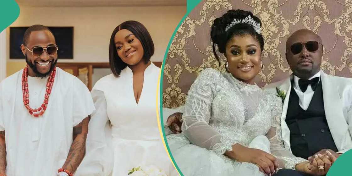Davido and wife Chioma, Isreal DMW and ex-wife Sheila Davido and wife Chioma, Isreal DMW and ex-wife Sheila