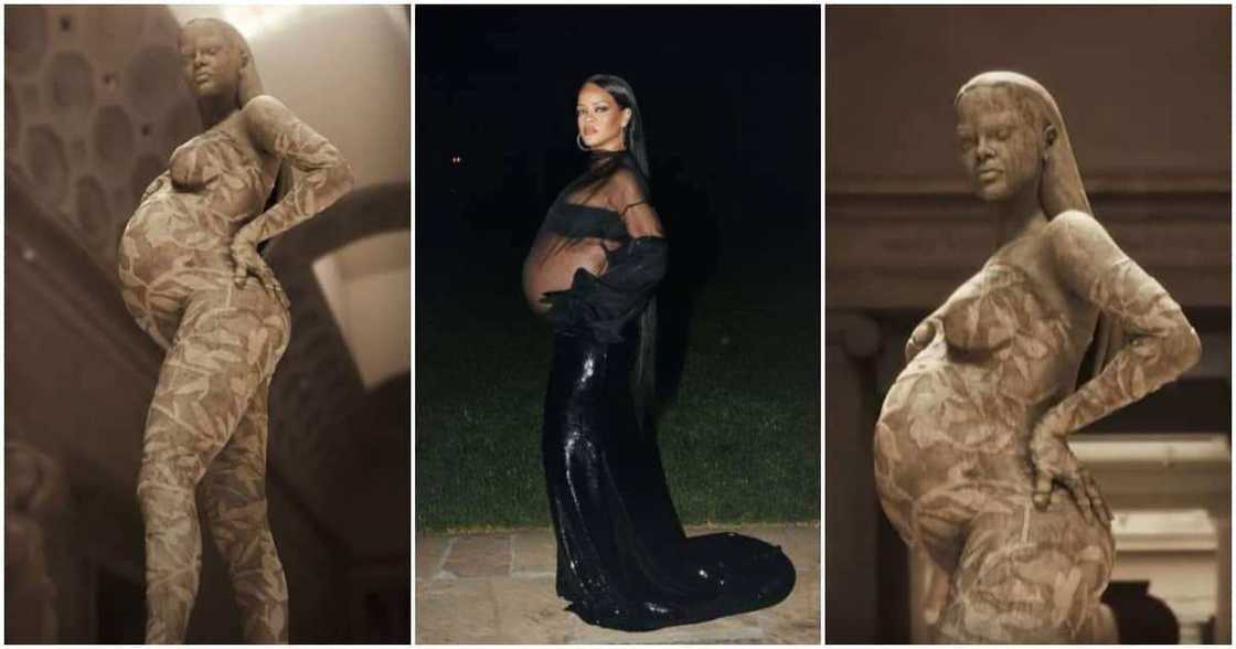 Rihanna honoured by Met Gala with incredible marble statue as she misses grand event. Rihanna honoured by Met Gala with incredible marble statue as she misses grand event.