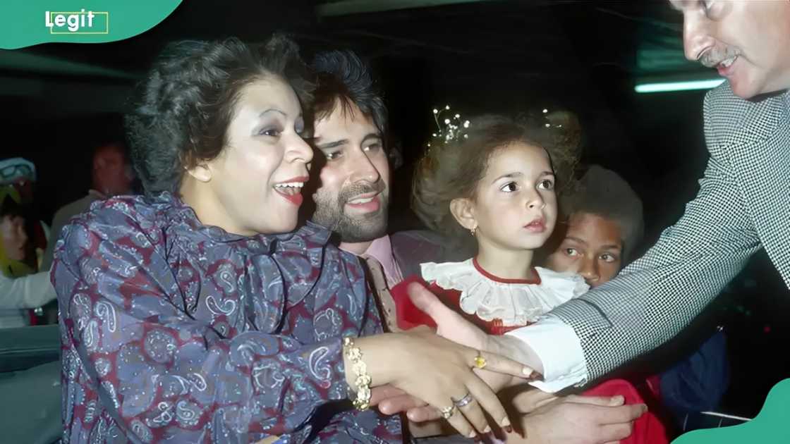 Minnie and Richard Rudolph's family attends an event Minnie and Richard Rudolph's family attends an event