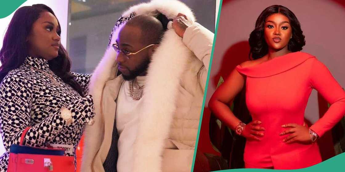 Fans react to Chioma's old video. Fans react to Chioma's old video.