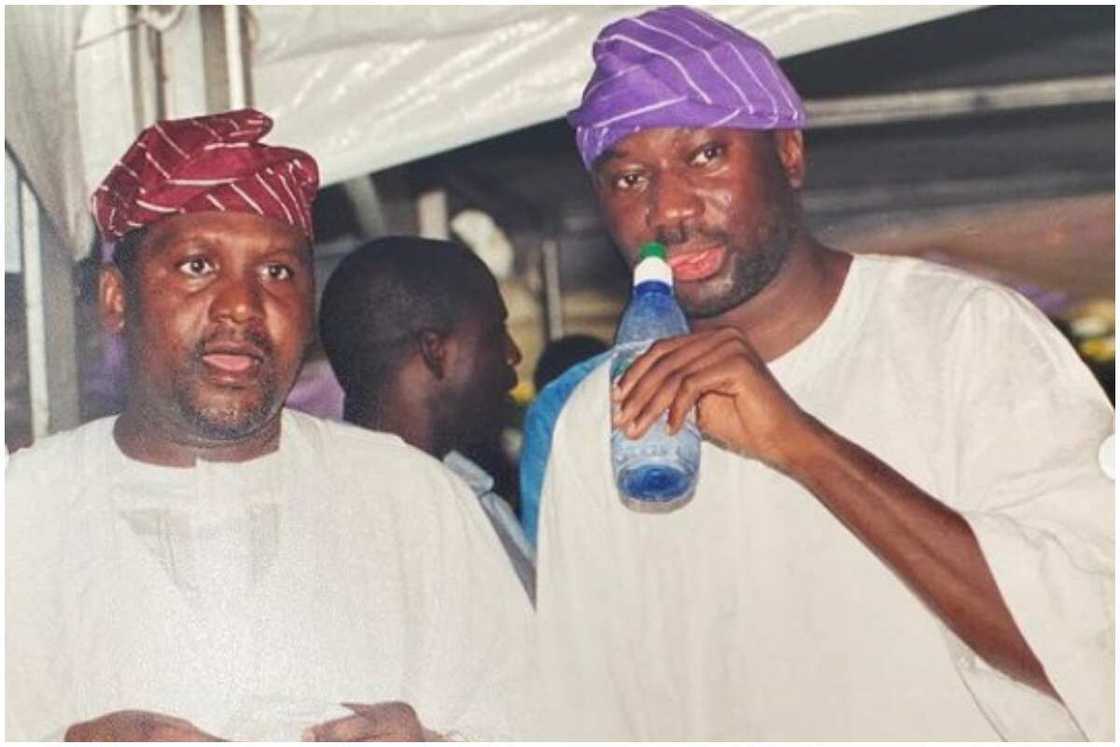 No be Today: 6 Times Dangote, Otedola Gave Billionaire Goal in Epic Throwback Pictures - Legit.ng