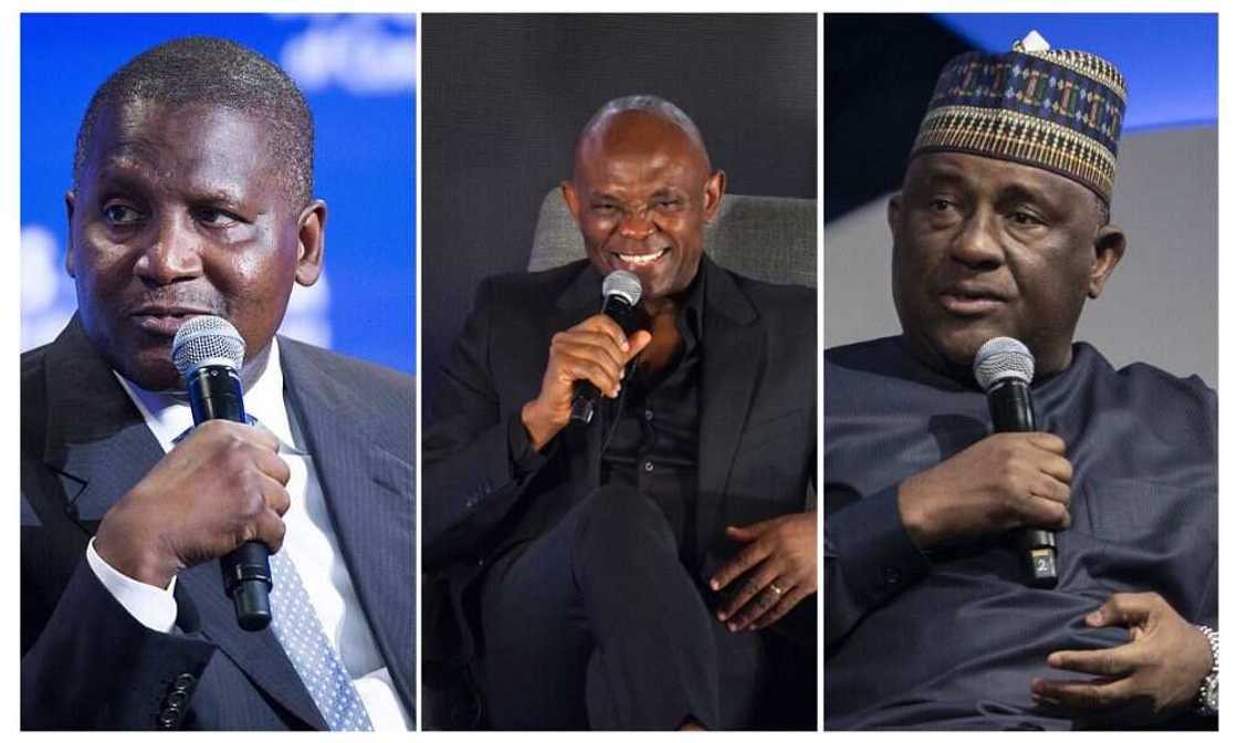 Dangote, Tony Elumelu, Rabiu Dangote, Tony Elumelu, Rabiu