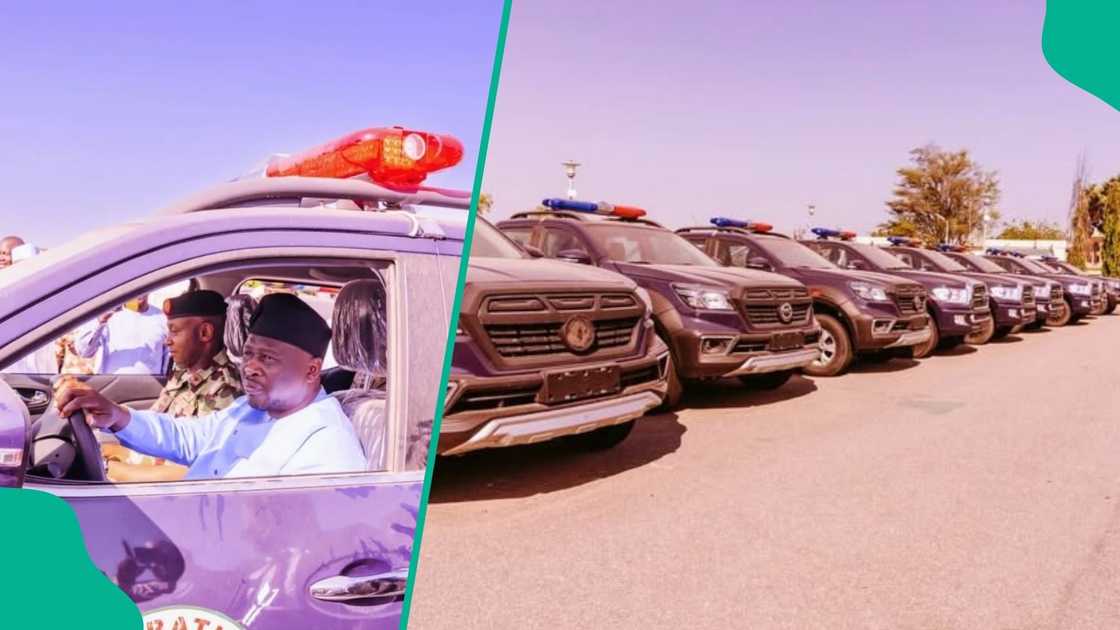 Adamawa Governor Fintiri boosts security as he hands over Nigerian-made patrol vehicles to state security agencies to tackle rising insecurity.