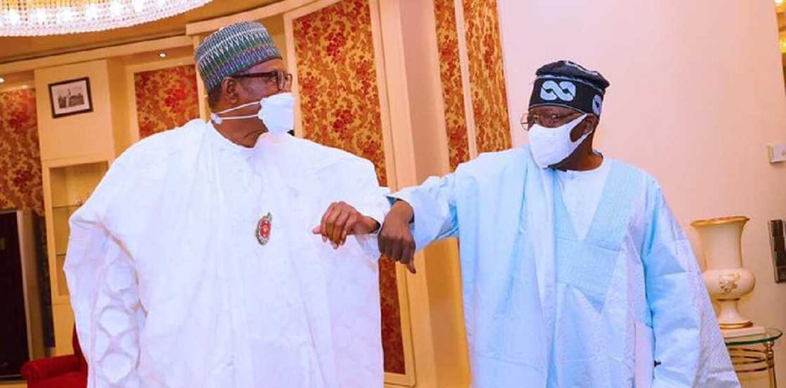 Buhari da Tinubu Buhari da Tinubu