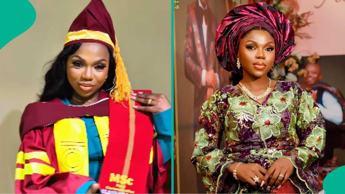 Mum succeeds, bags master's degree in Mass Communication at UNILAG years after she quit her studies