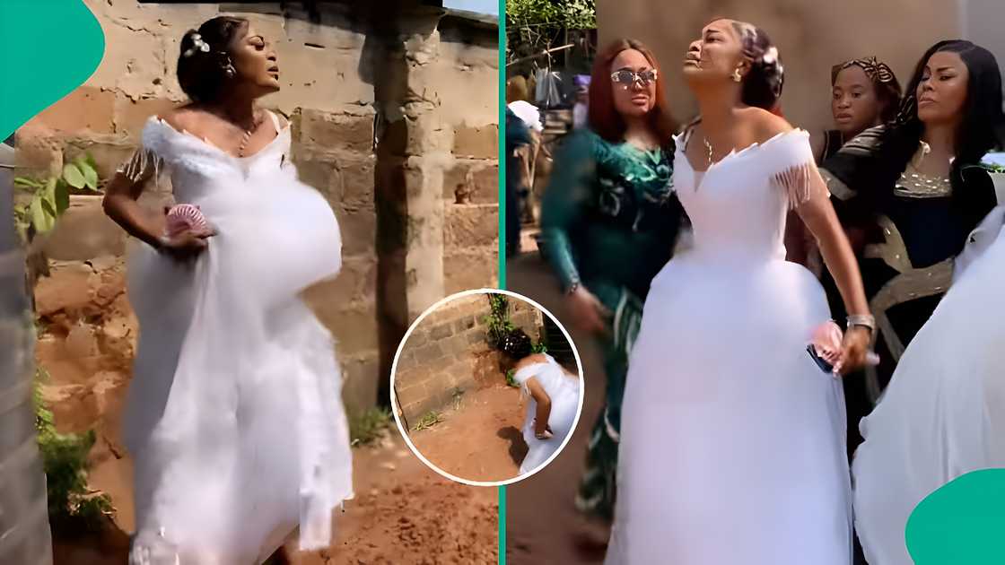 Young Nigerian woman honors late mother on her wedding day Young Nigerian woman honors late mother on her wedding day