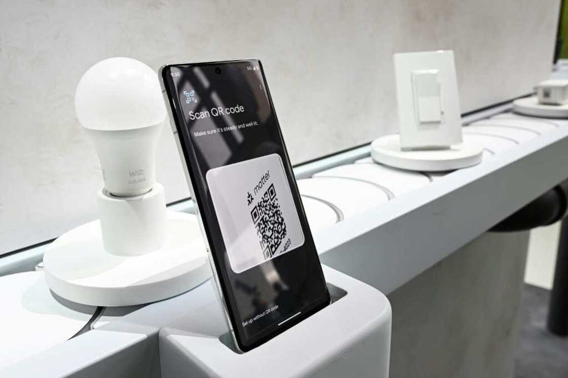 Google showed how home devices could easily be linked up with its mobile app Google showed how home devices could easily be linked up with its mobile app