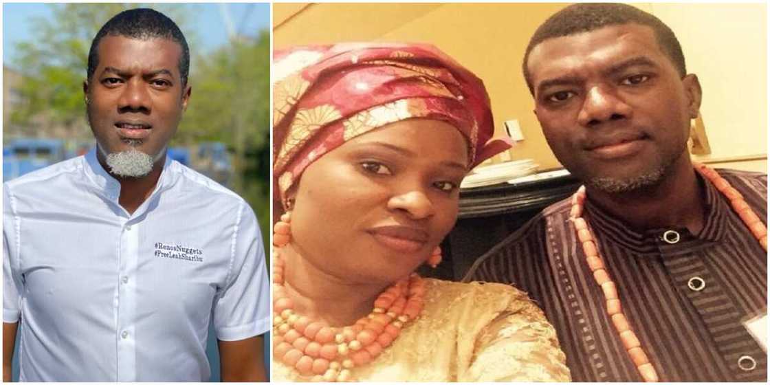 Reno Omokri's Wife Takes over His Twitter Account, Responds to Lady Crushing on Him Reno Omokri's Wife Takes over His Twitter Account, Responds to Lady Crushing on Him