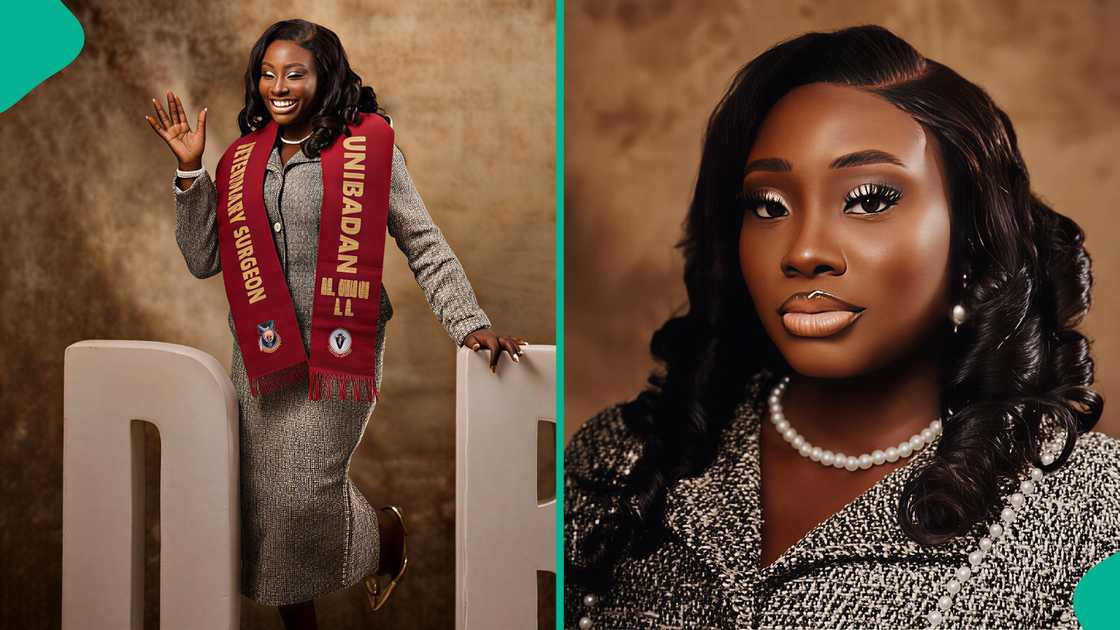 Lady achieves her dream of becoming doctor, graduates from University of Ibadan in style