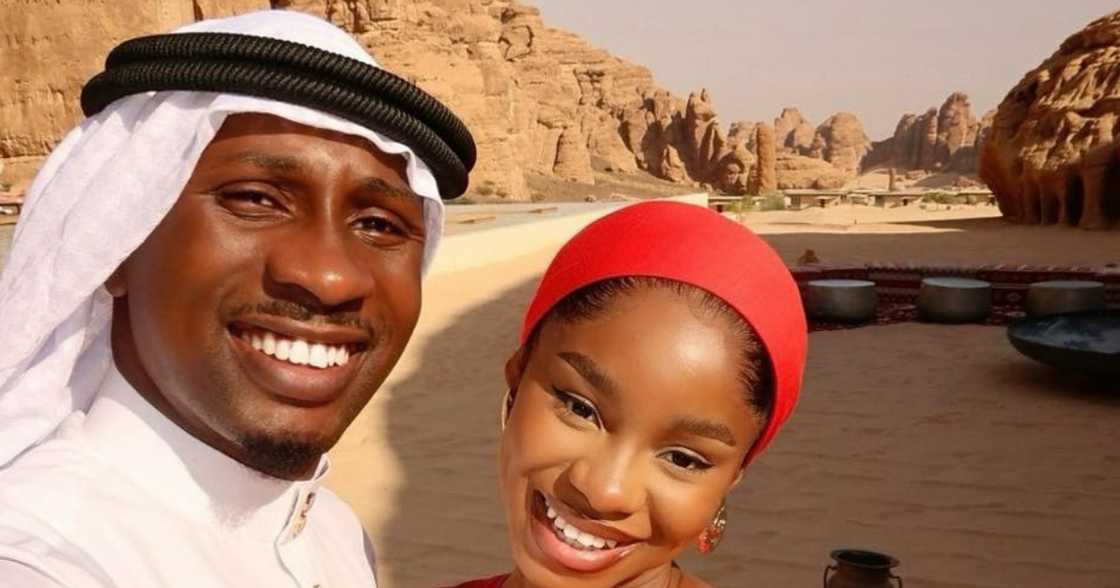 Priscilla Ojo's father seen in viral video after he got to Lagos. Priscilla Ojo's father seen in viral video after he got to Lagos.