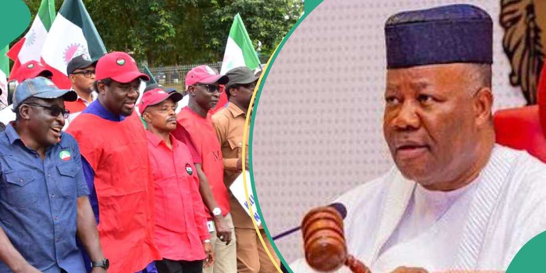 Godswill Akpabio, NLC, state governors meet amid minimum wage saga Godswill Akpabio, NLC, state governors meet amid minimum wage saga
