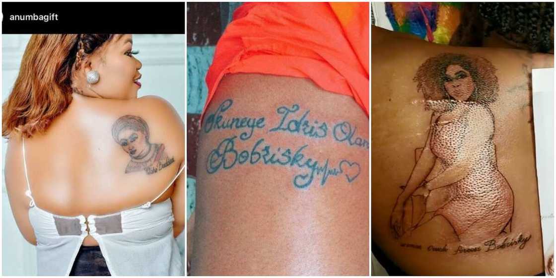 5 Nigerian celebs that fans honoured with tattoos and how they were rewarded