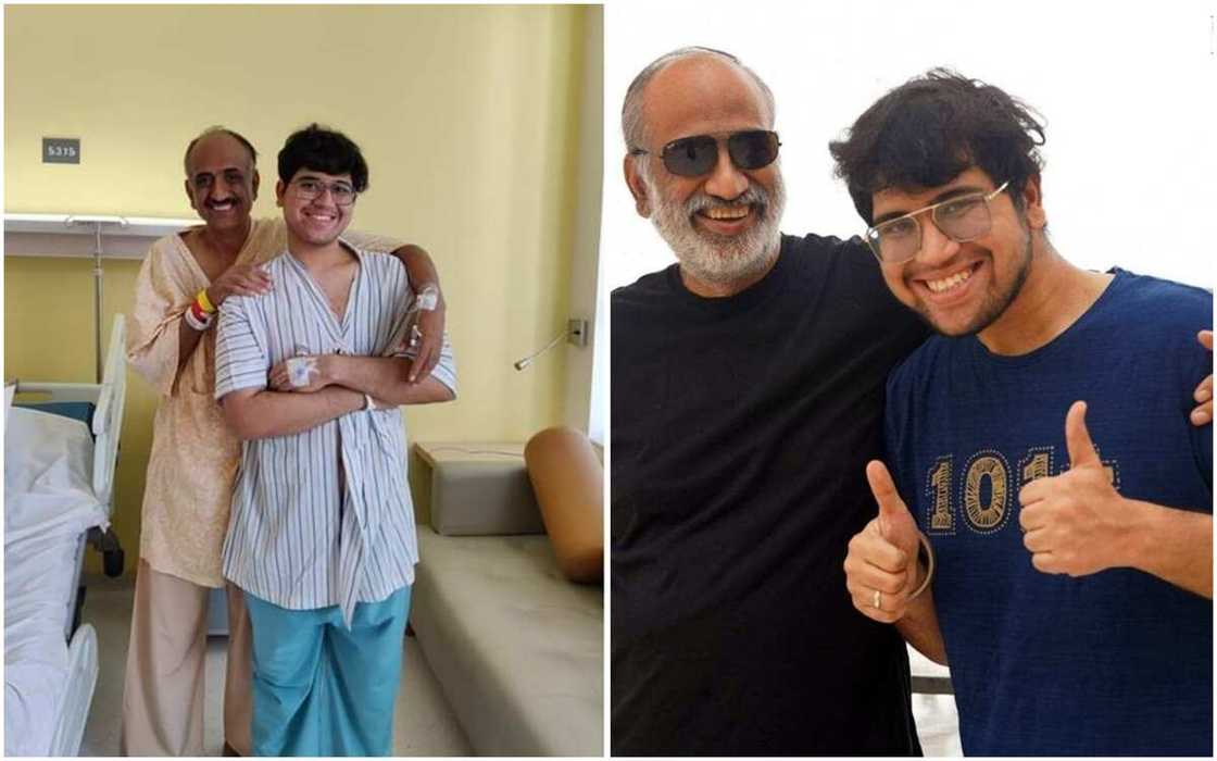 Deepak Hasija received a liver donation from his son Manya Hasija and both are doing well. Deepak Hasija received a liver donation from his son Manya Hasija and both are doing well.