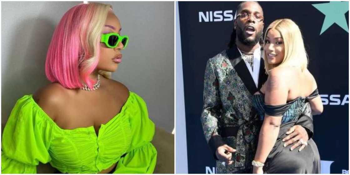 Silhouette challenge is for single ladies: Burna Boy’s girlfriend Stefflon Don says