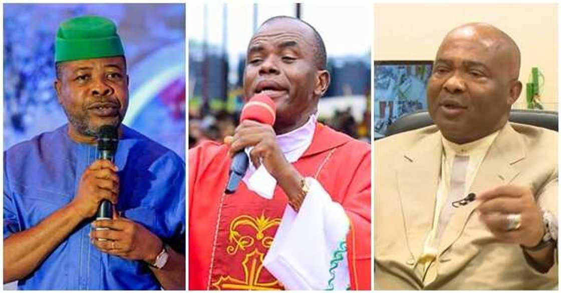 Mbaka possessed by evil forces, says Imo group Mbaka possessed by evil forces, says Imo group