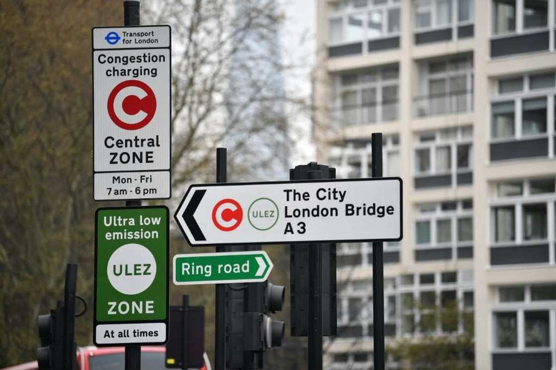 Campaigners oppose the expansion of London's road toll for the most polluting vehicles Campaigners oppose the expansion of London's road toll for the most polluting vehicles