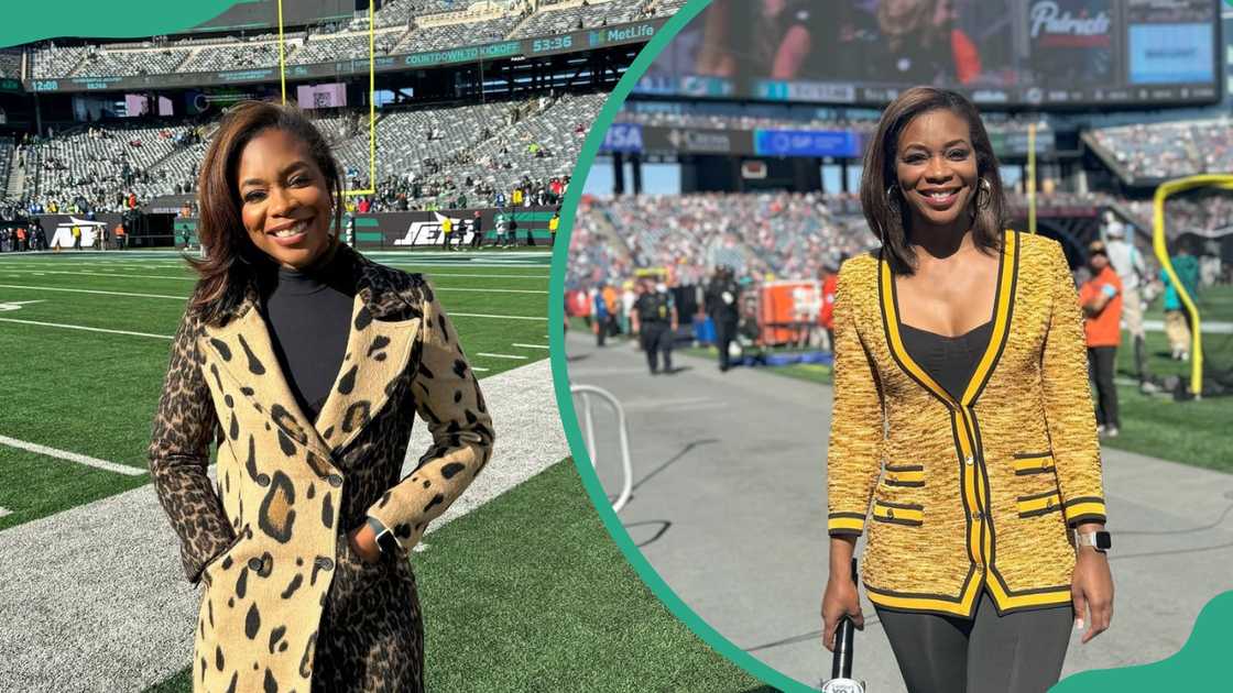 Kristina Pink reporting sports Kristina Pink reporting sports