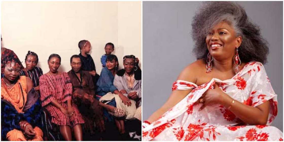 Fela Kuti and his 27 wives, Fela's daughter Yeni Kuti Fela Kuti and his 27 wives, Fela's daughter Yeni Kuti