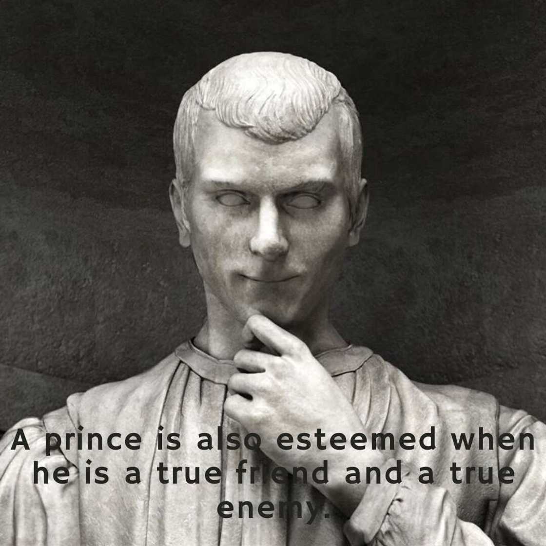 quotes by machiavelli
