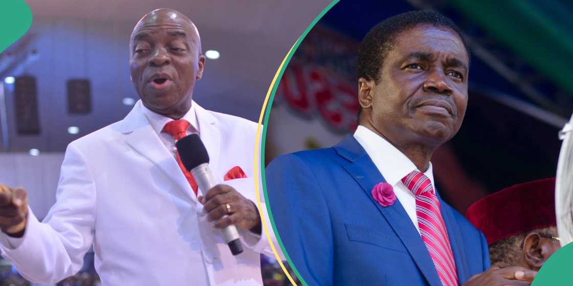 Bishop Oyedepo Prays For Abioye As He Retires From Winners Chapel Bishop Oyedepo Prays For Abioye As He Retires From Winners Chapel