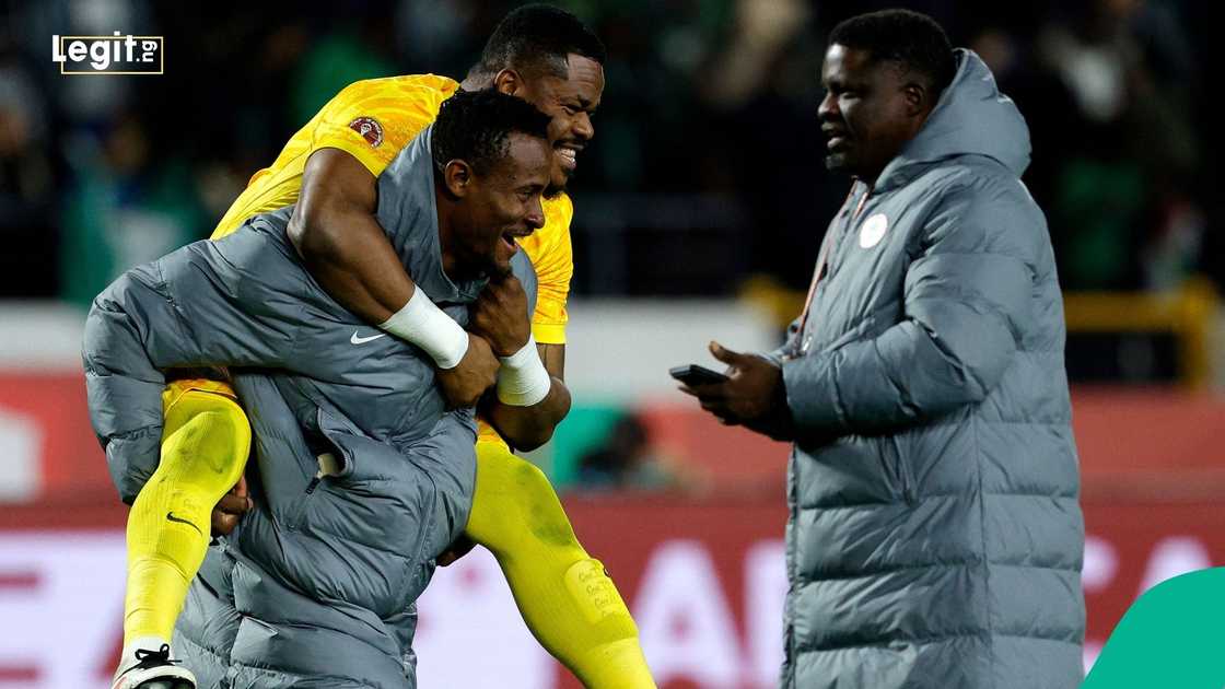 Amas Obasogien, Stanley Nwabali, Egypt, Nigeria, Casablanca, AFCON 2025.