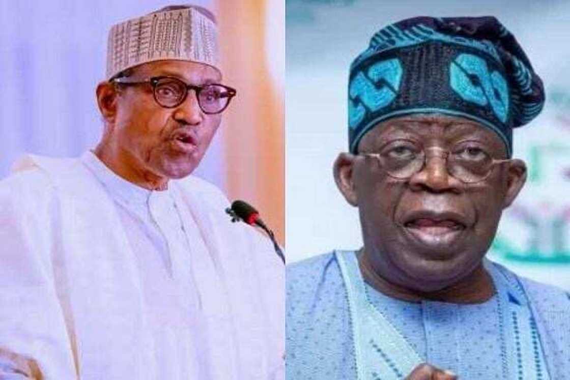 Buhari da Tinubu Buhari da Tinubu