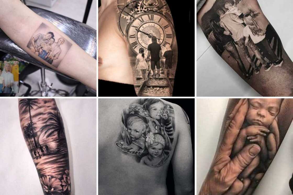 Family tattoos for men Family tattoos for men