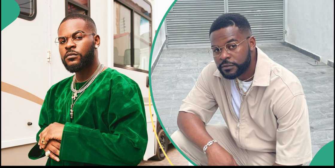 Falz share little baby on Instagram Falz share little baby on Instagram