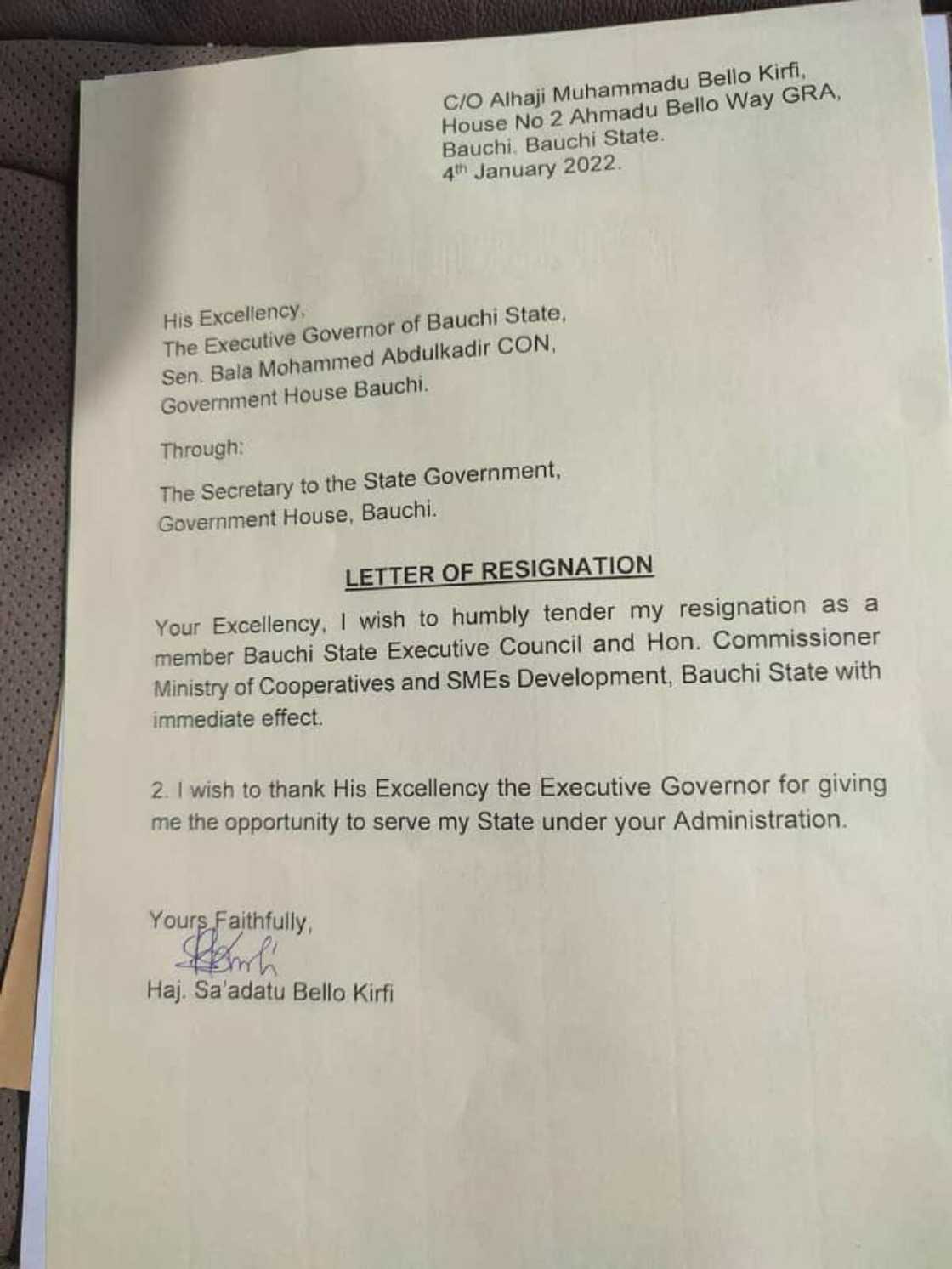 Takardar Murabus Takardar Murabus