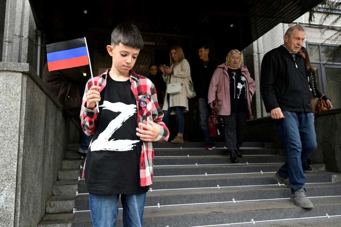The four territories create a crucial land corridor between Russia and the Crimean peninsula The four territories create a crucial land corridor between Russia and the Crimean peninsula