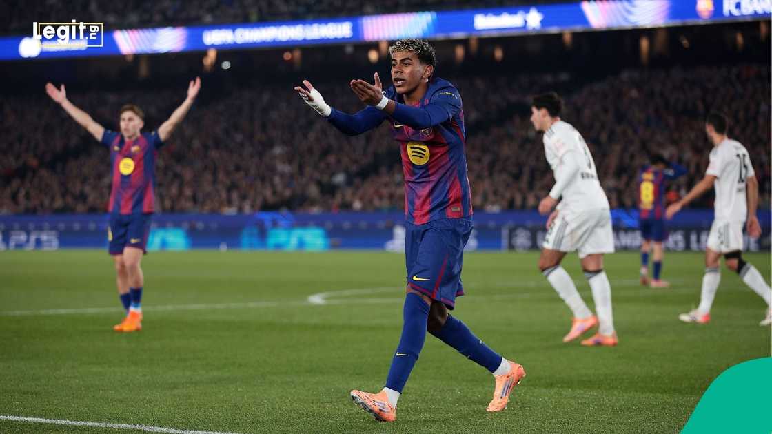 Spain, Lamine Yamal, 2025/26 UEFA Champions League, Barcelona, Eintracht Frankfurt, Camp Nou, Spain. Spain, Lamine Yamal, 2025/26 UEFA Champions League, Barcelona, Eintracht Frankfurt, Camp Nou, Spain.